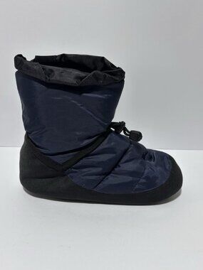 Baffin Base Winter Camp Navy Nylon Slipper, Medium M 7-9 Men / 8-10 Women